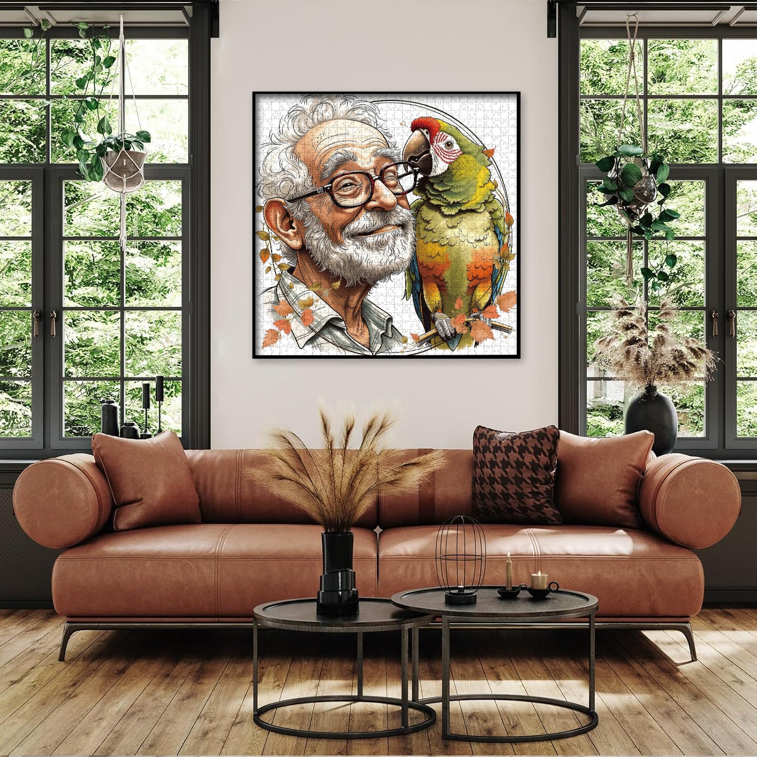 Pezzi 1000 pezzi di pappagallo whisper puzzle
