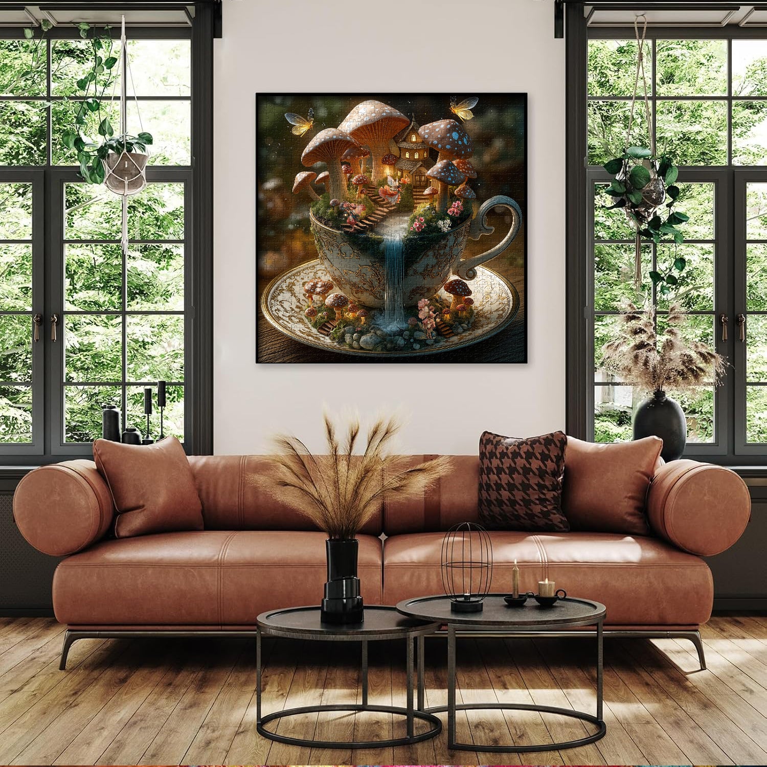 Mushroom Teacup Jigsaw Puzzle 1000 Pieces