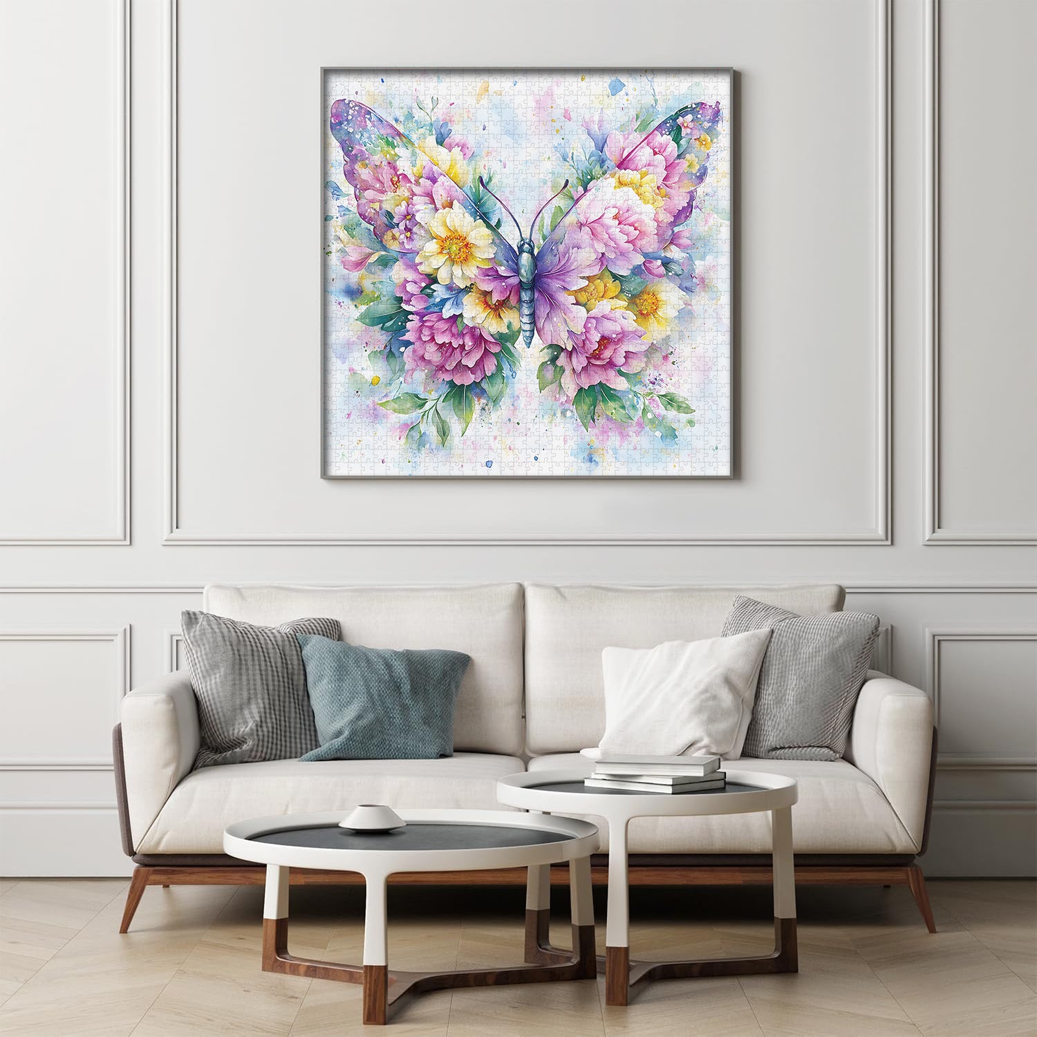 Puzzle ali floreali puzzle 1000 pezzi