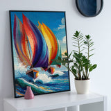 Cavalcare le onde puzzle puzzle 1000 pezzi