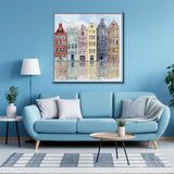 Houses de canal puzzle 1000 pièces