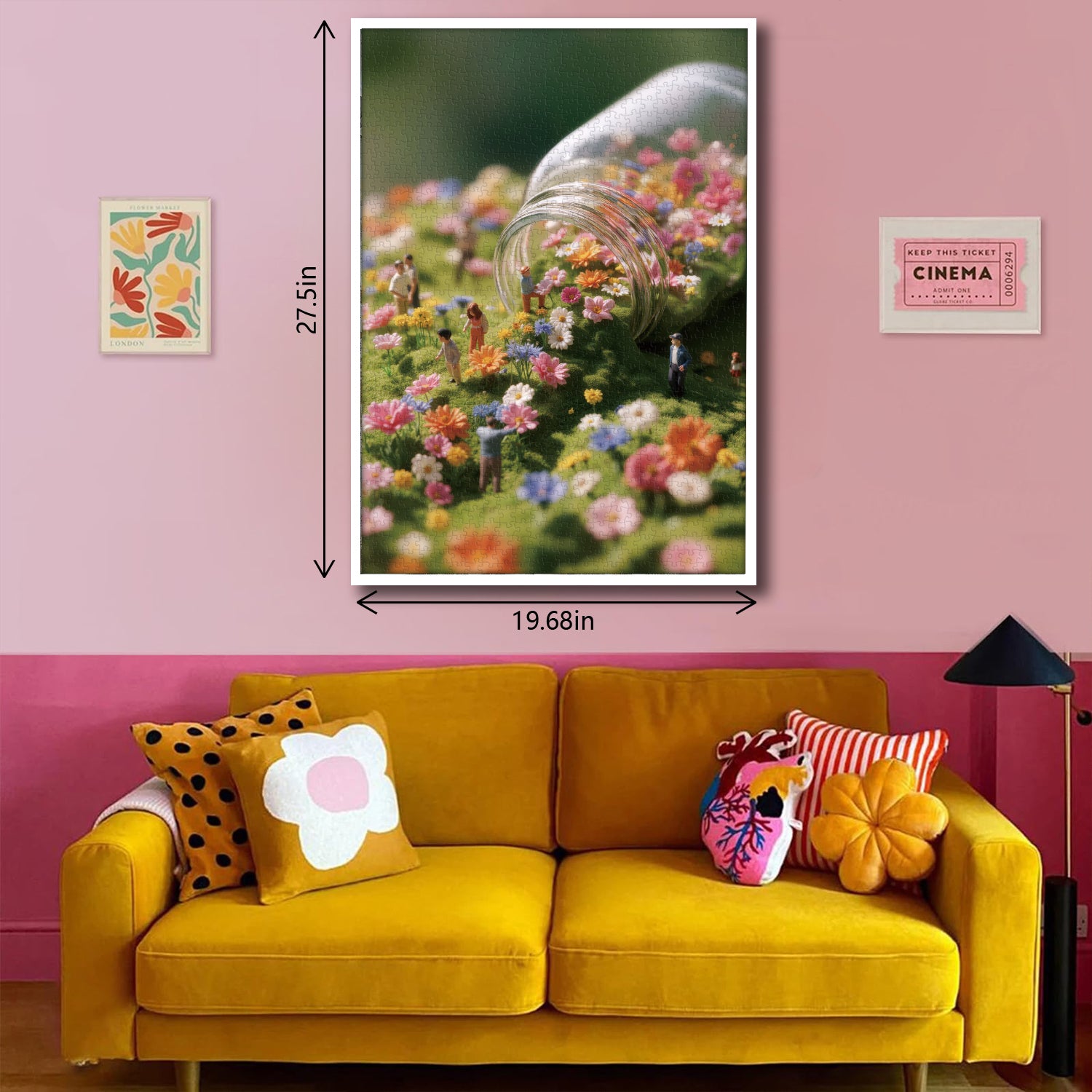 Bloom Fall puzzle puzzle 1000 pezzi