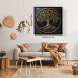 Goldener Baum des Lebens Jigsaw Puzzle 1000 Stücke