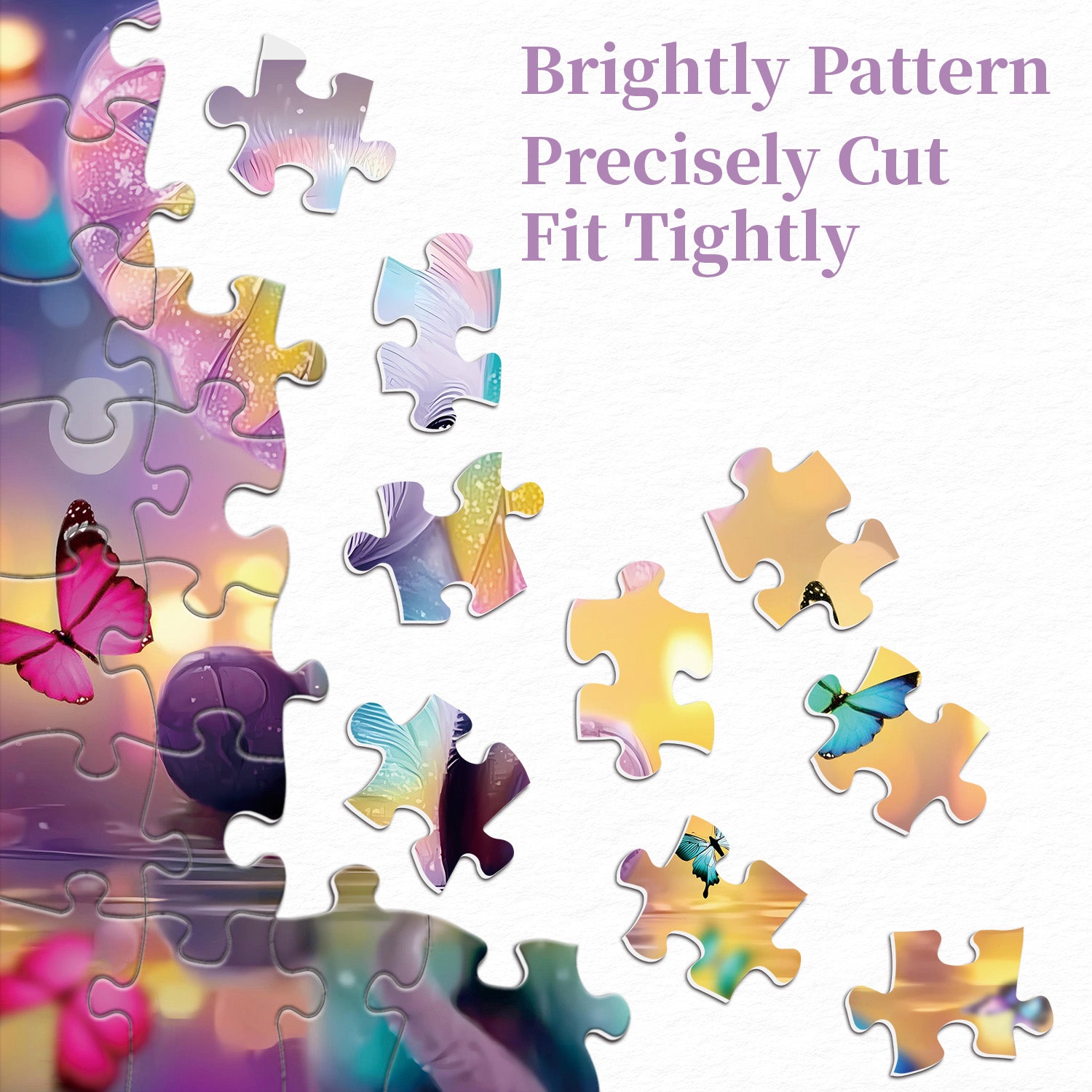 Rainbow Elephant Jigsaw Puzzle 1000 Piezas