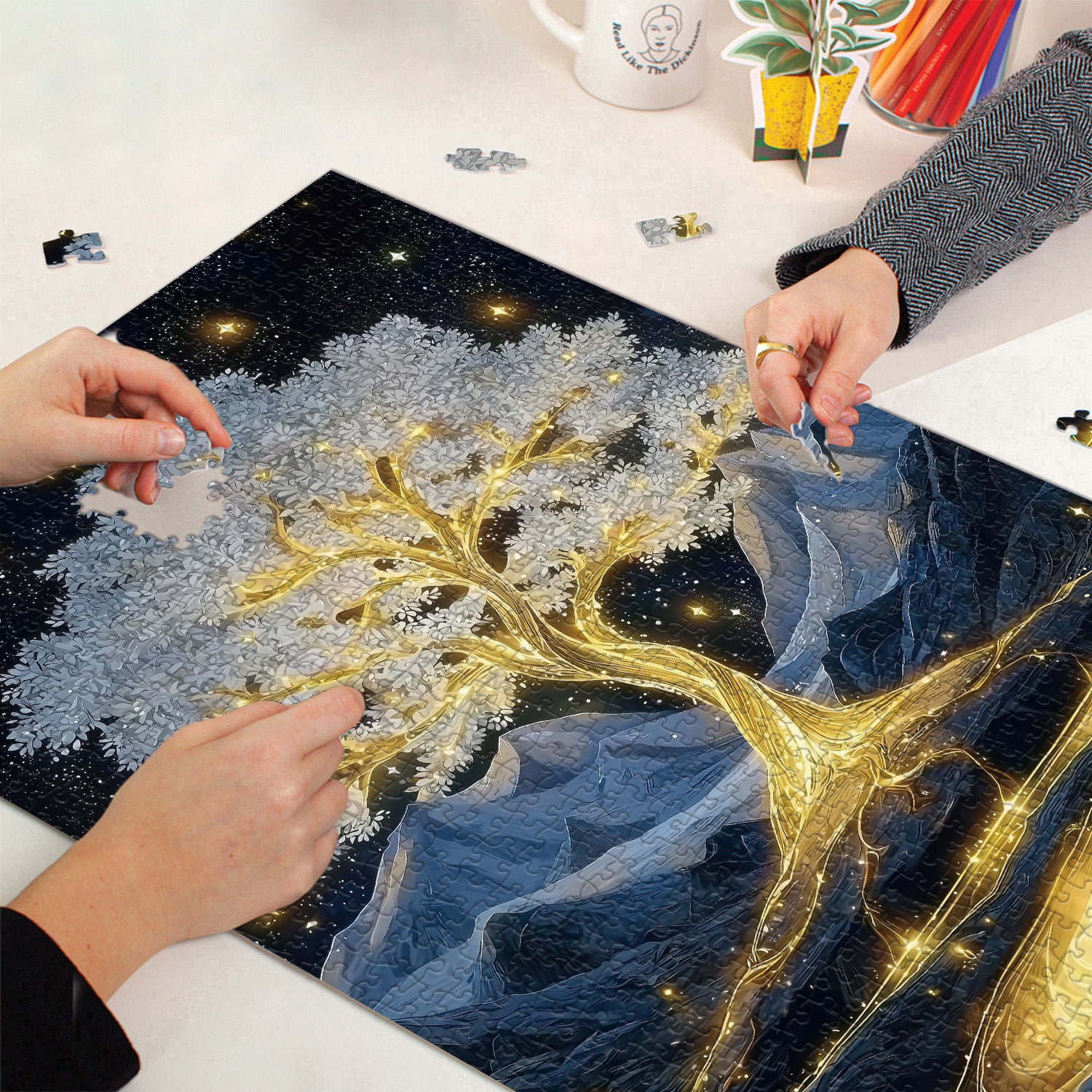 Eternal Golden Tree Jigsaw Puzzle 1000 pezzi