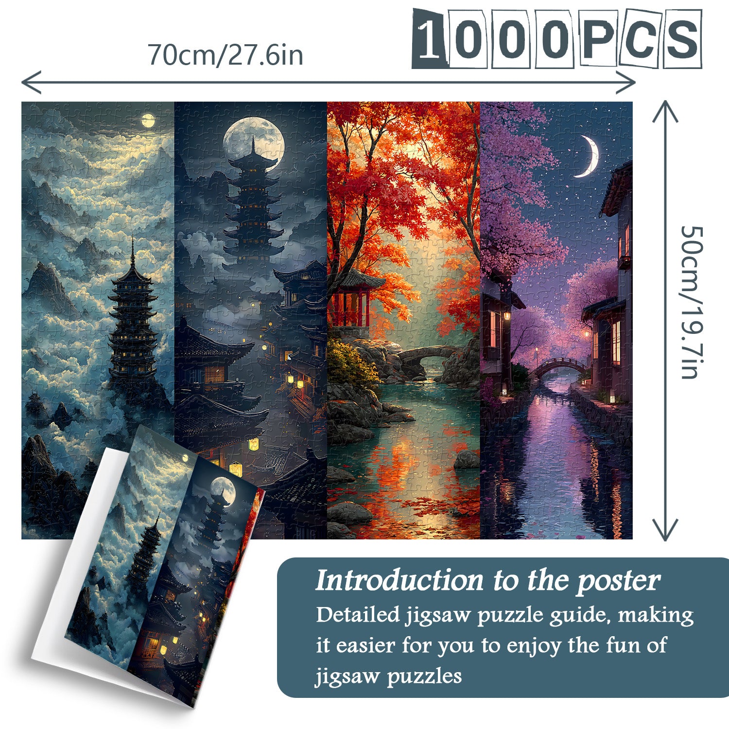 Puzzle Paysage éternel 1000 pièces