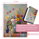 Vasi blossom puzzle puzzle 1000 pezzi