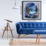 Puzzle con sfera di cristallo Sea Moon, 1000 pezzi