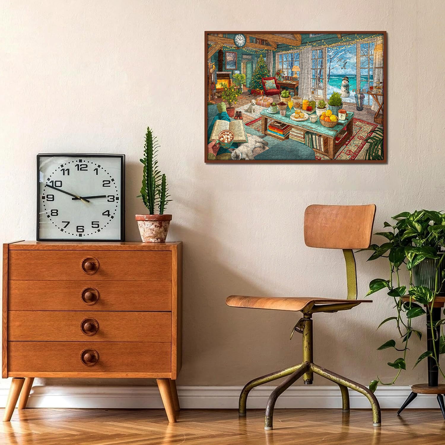 Beach Cottage Jigsaw Puzzle 1000 Pieces