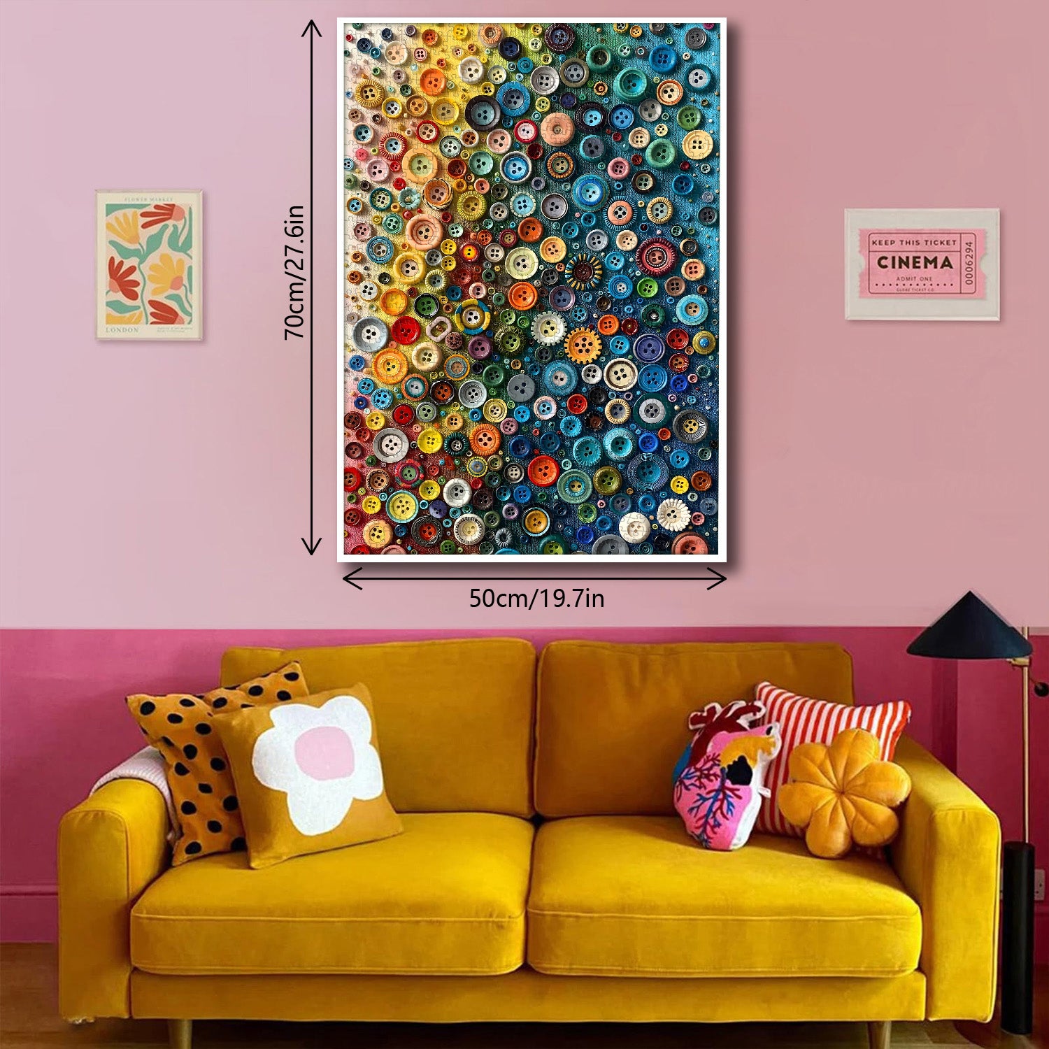 Button Treasure Puzzle Puzzle 1000 pièces