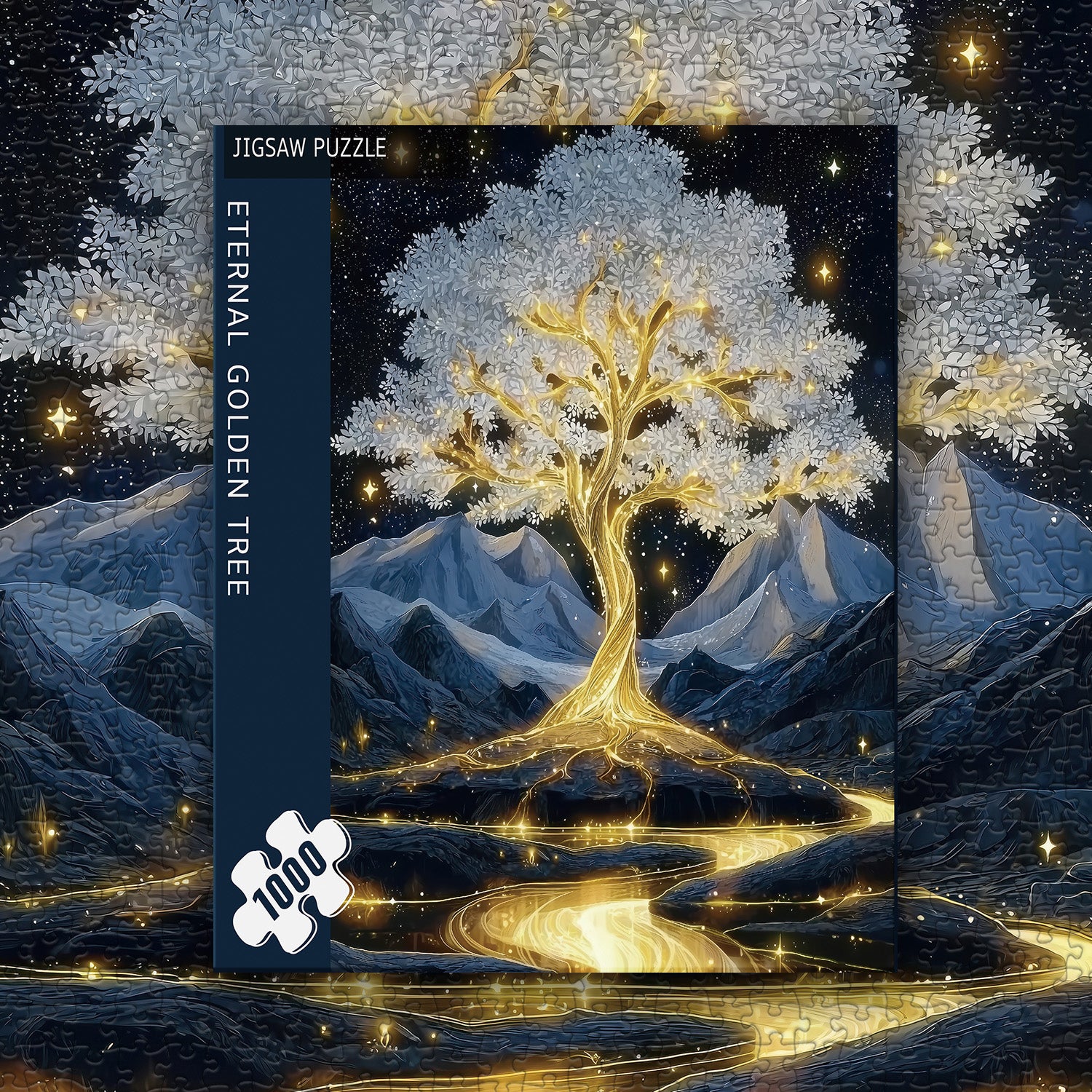Eternal Golden Tree Jigsaw Puzzle 1000 pezzi