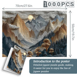 Ethereal Mountains Jigsaw Puzzle 1000 Pieces