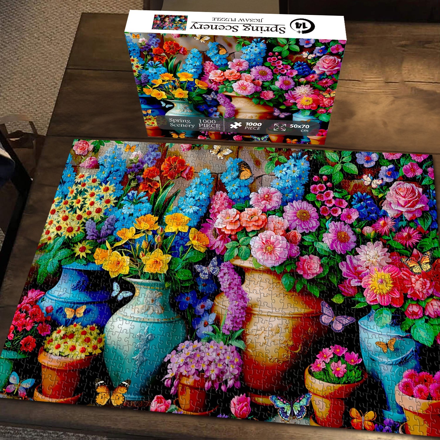 Puzzle de jigs scie de printemps 1000 pièces
