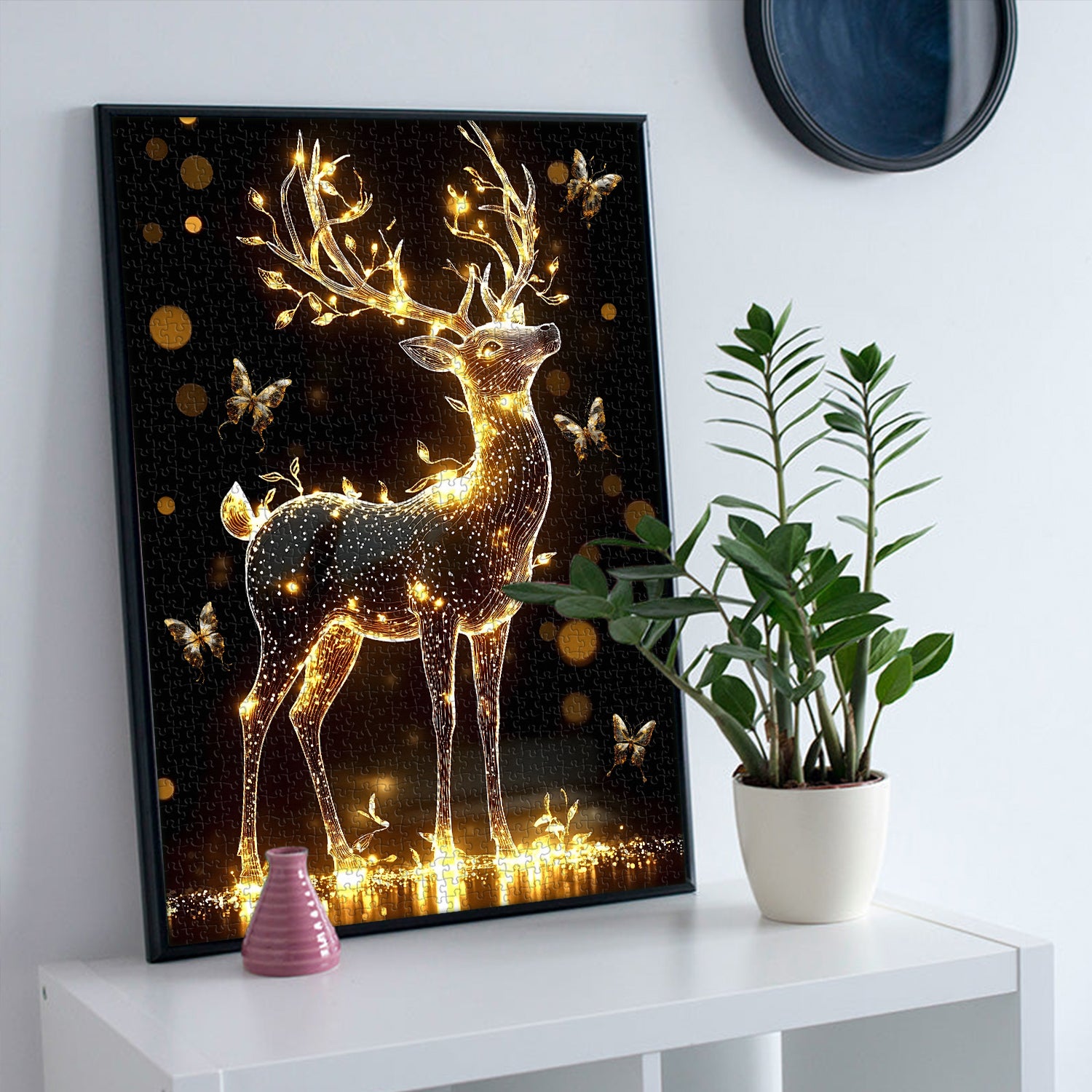 Deer of Light puzzle puzzle 1000 pezzi