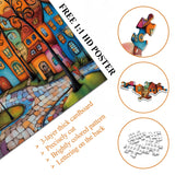 Puzzle città colorate puzzle 1000 pezzi