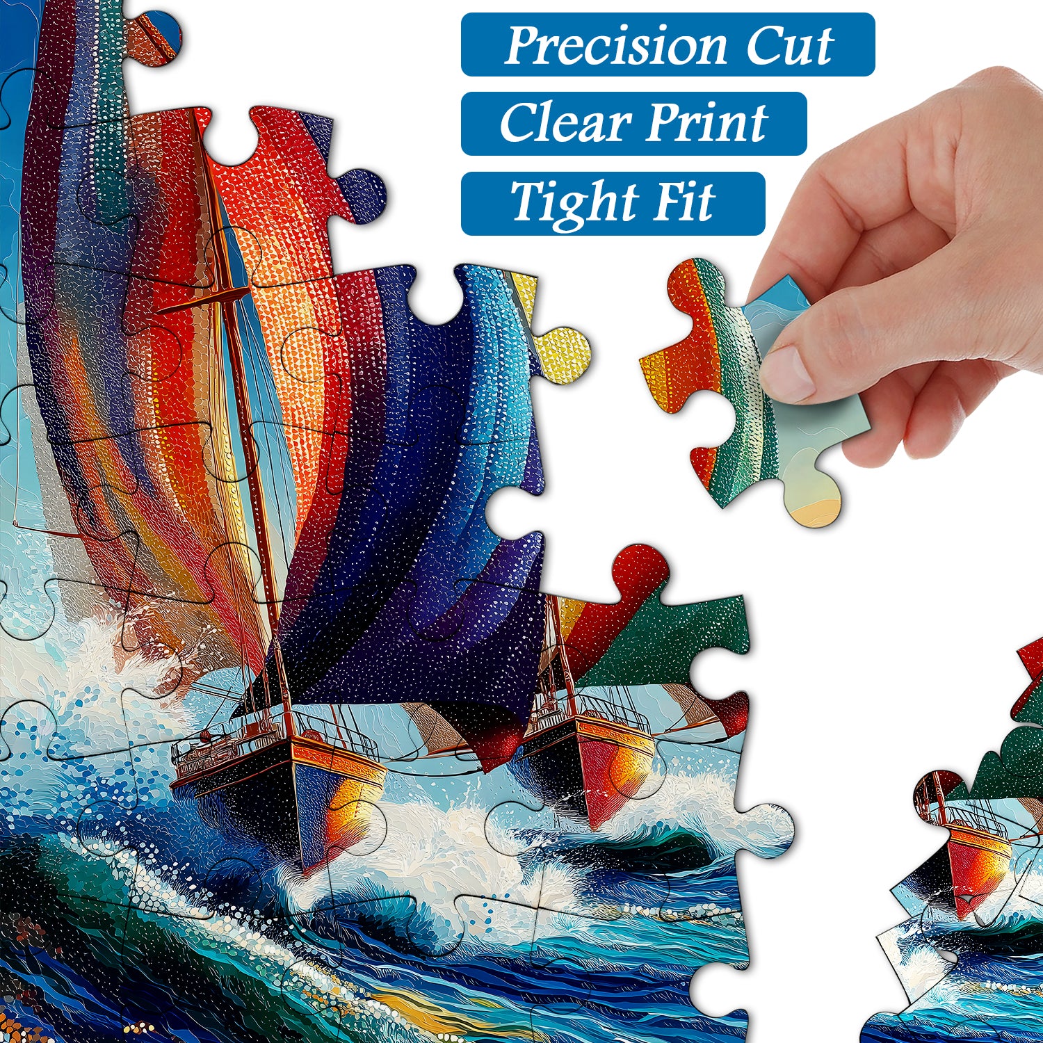 Cavalcare le onde puzzle puzzle 1000 pezzi