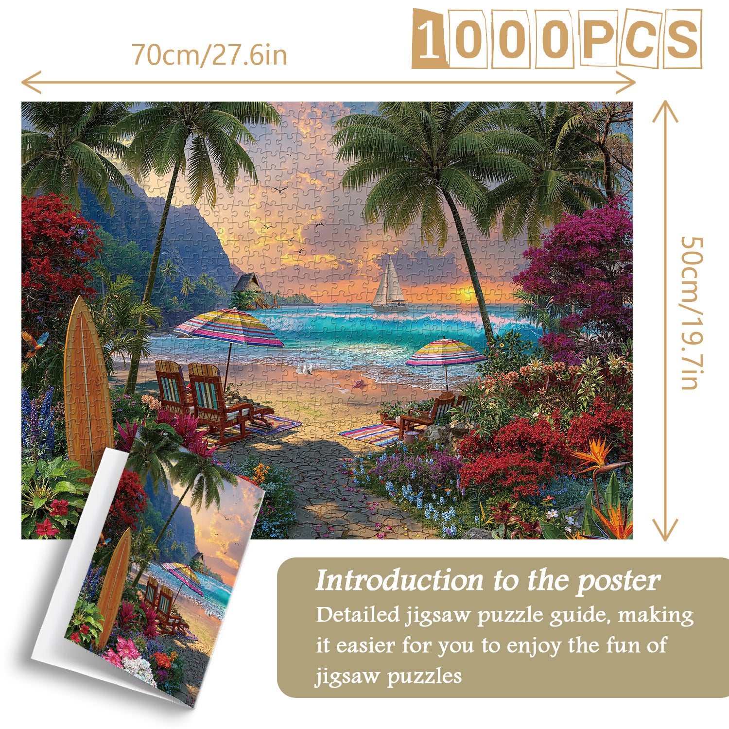 Tides Paradise puzzle puzzle 1000 pezzi