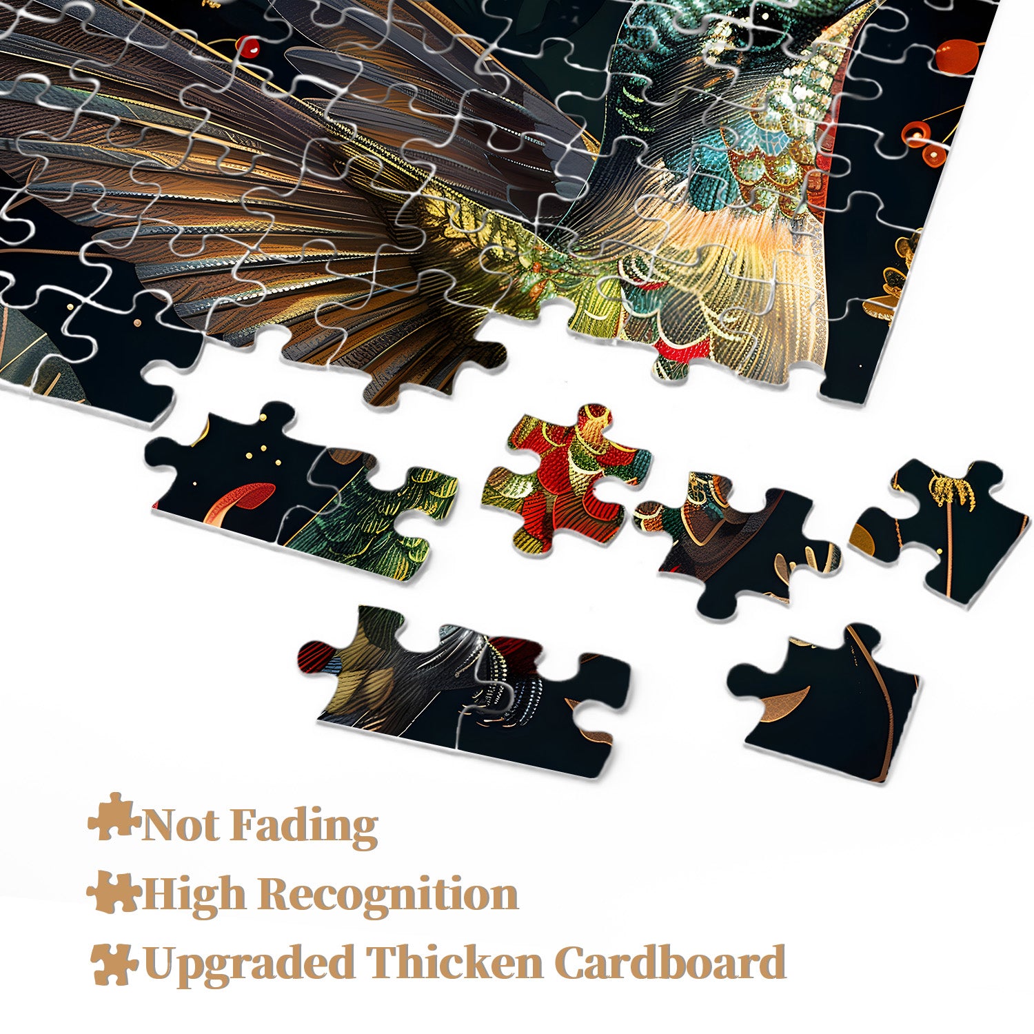 Vivid Hummingbird Jigsaw Puzzle 1000 Pieces