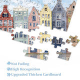 Houses de canal puzzle 1000 pièces