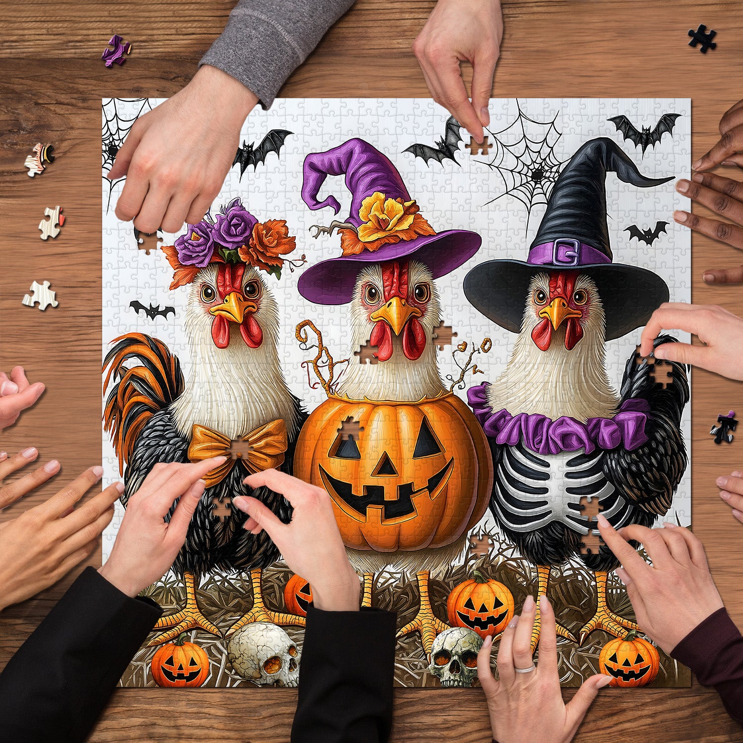 Halween Trickster polli puzzle puzzle 1000 pezzi
