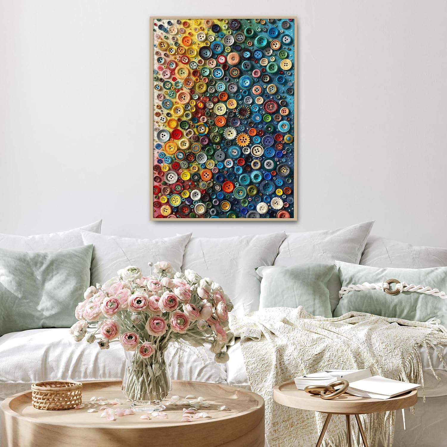 Button Treasure Puzzle Puzzle 1000 pièces