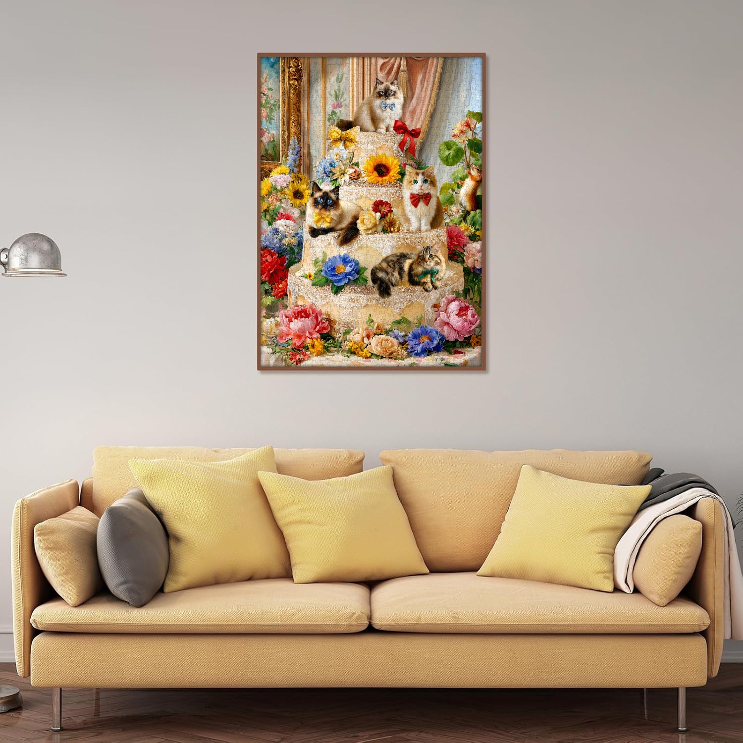 Cat Feast Jigsaw Puzzle 1000 Pieces