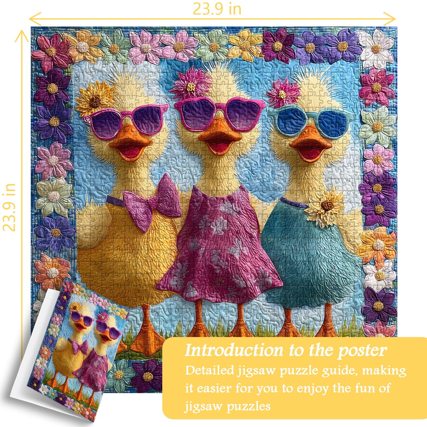 Funny Ducks Jigsaw Puzzle 1000 Pieces