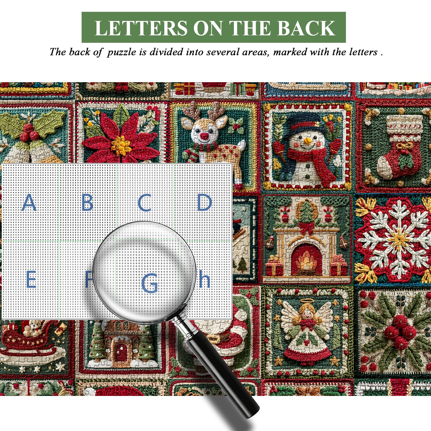 Gioioso puzzle di Natale puzzle 1000 pezzi