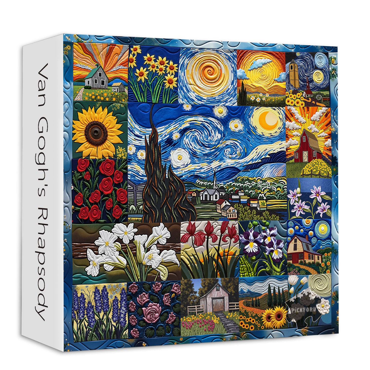 Puzzle della Rapsodia di Van Gogh, 1000 pezzi