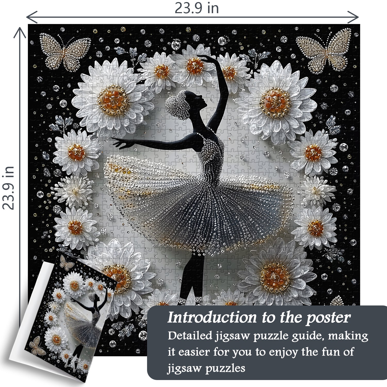 Diamond -Tänzer Puzzle 1000 Stücke