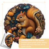 Puzzle puzzle da scoiattolo in legno 1000 pezzi