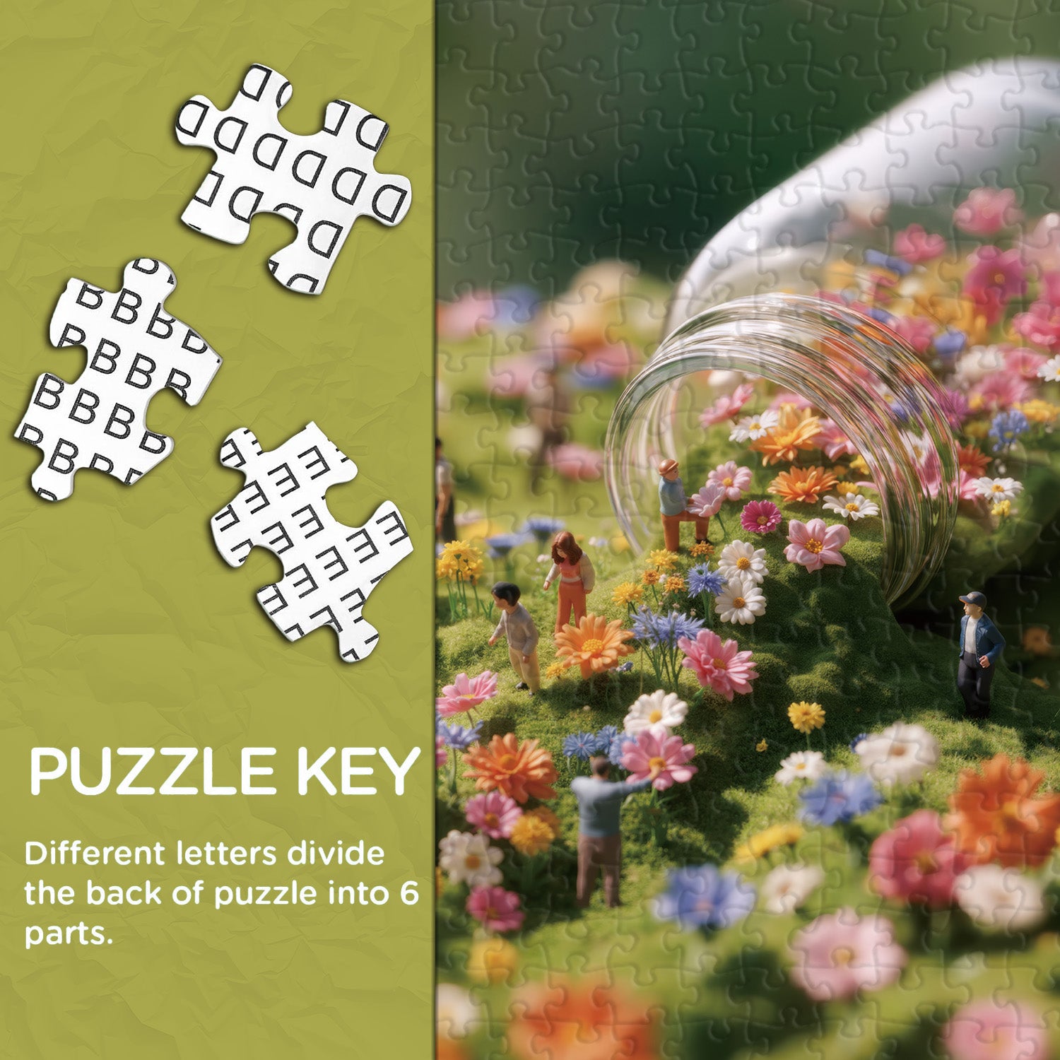 Bloom Fall puzzle puzzle 1000 pezzi