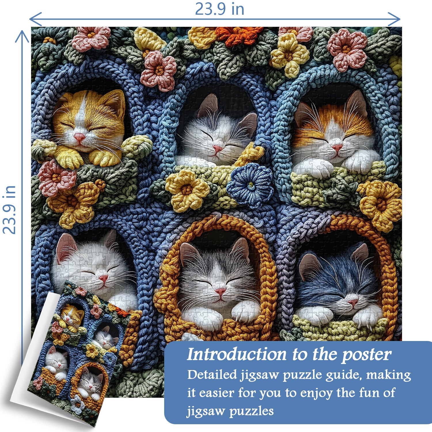 Accoglienti gattini puzzle puzzle 1000 pezzi