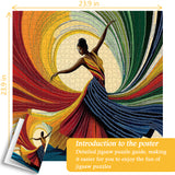 Tanzes Mädchen Puzzle 1000 Stücke