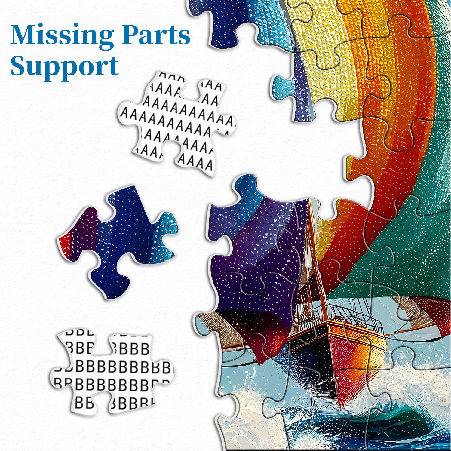 Cavalcare le onde puzzle puzzle 1000 pezzi