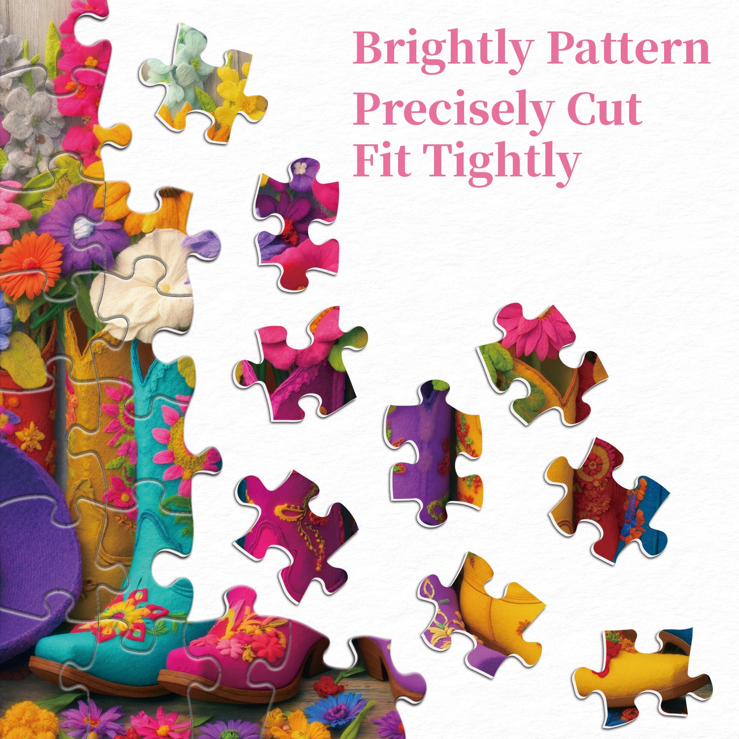 Petali vibranti puzzle puzzle 1000 pezzi