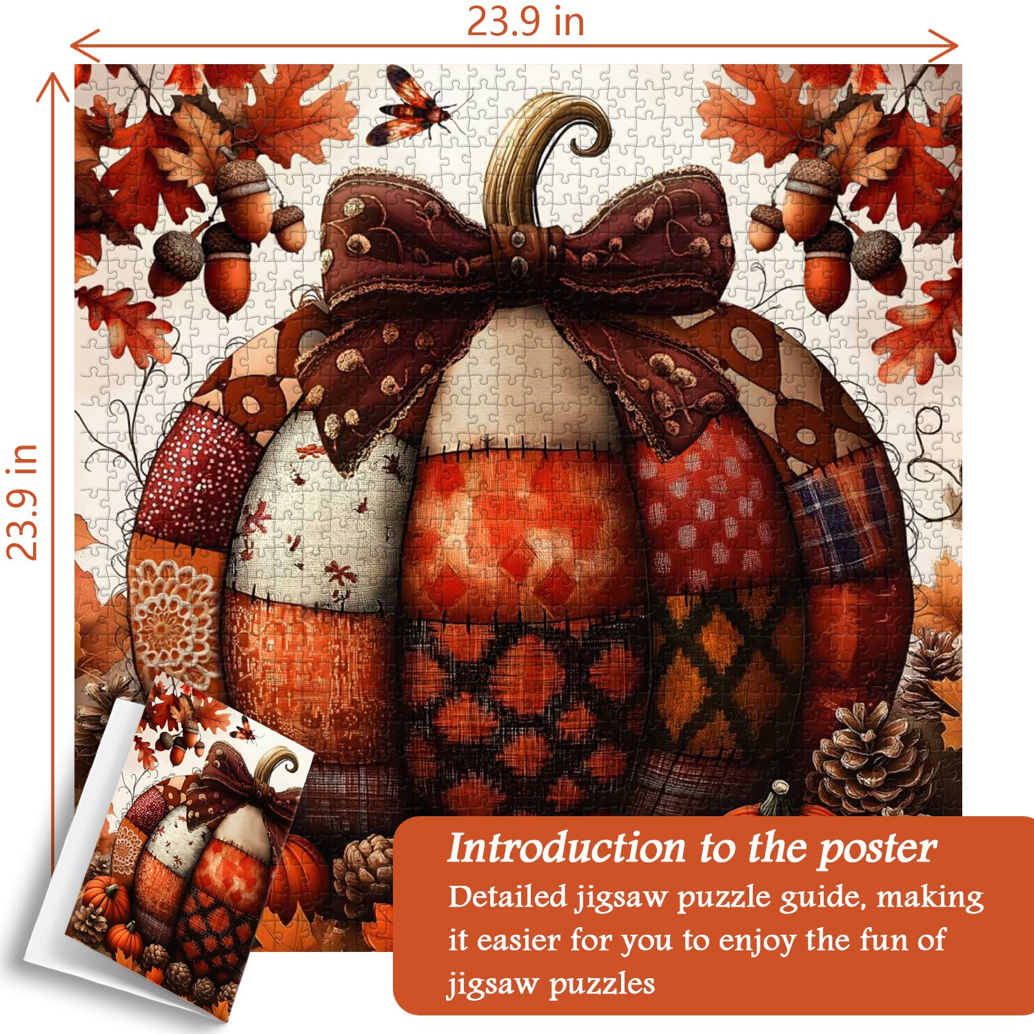 Patchwork Pumpkin puzzle puzzle 1000 pezzi