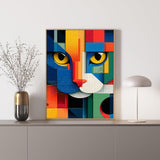 Puzzle geometrici di arte del gatto 1000 pezzi
