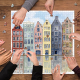 Houses de canal puzzle 1000 pièces