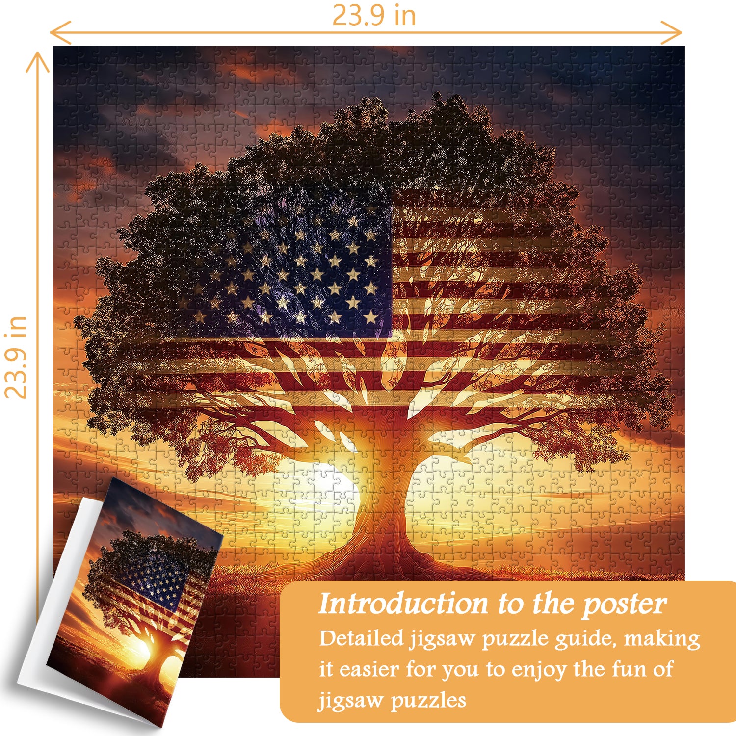 Sunset Glory puzzle puzzle 1000 pezzi