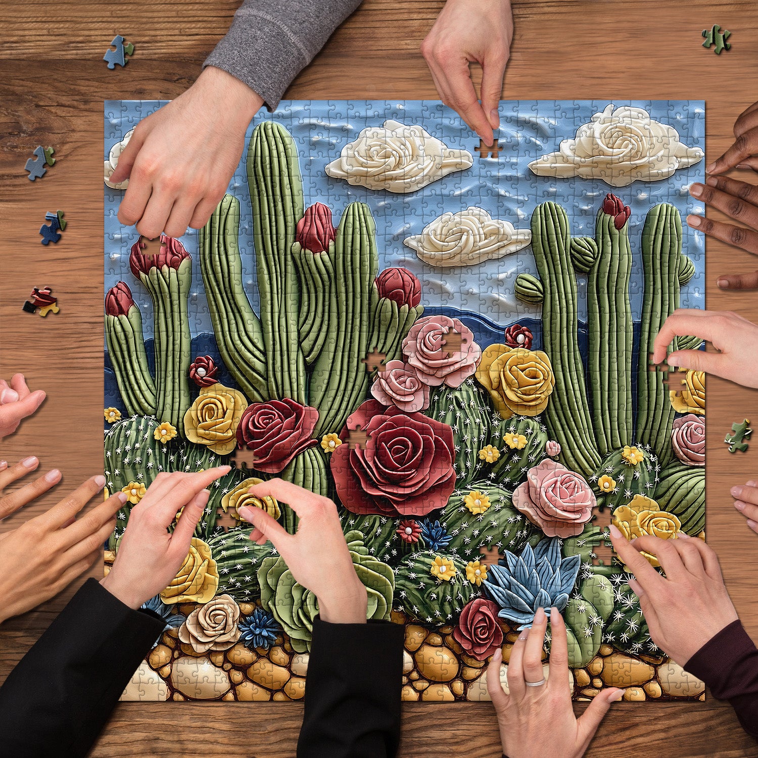 Desert sussurri puzzle puzzle 1000 pezzi