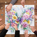 Puzzle ali floreali puzzle 1000 pezzi