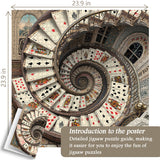 Carte Escalier en spirale Puzzle 1000 pièces 1000 pièces