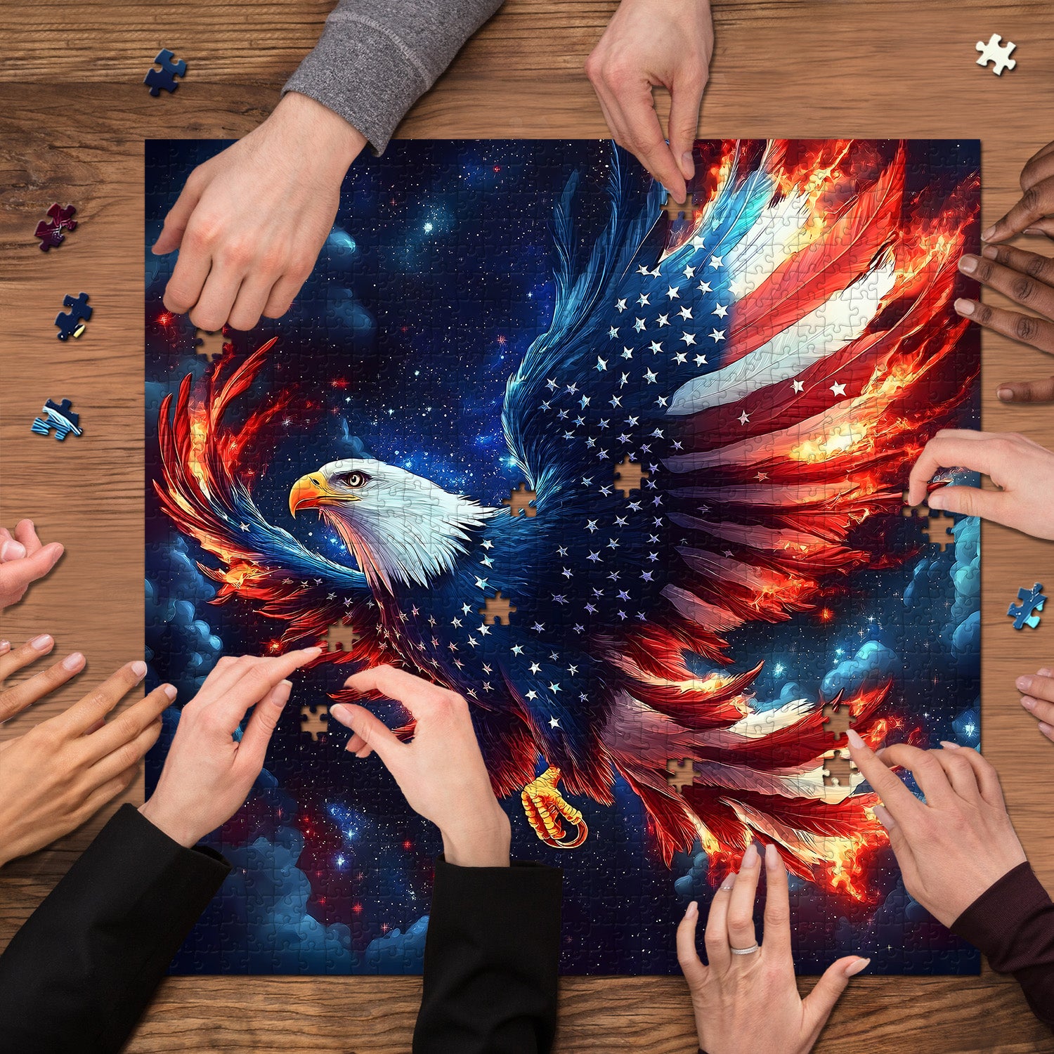 Ali di libertà puzzle 1000 pezzi