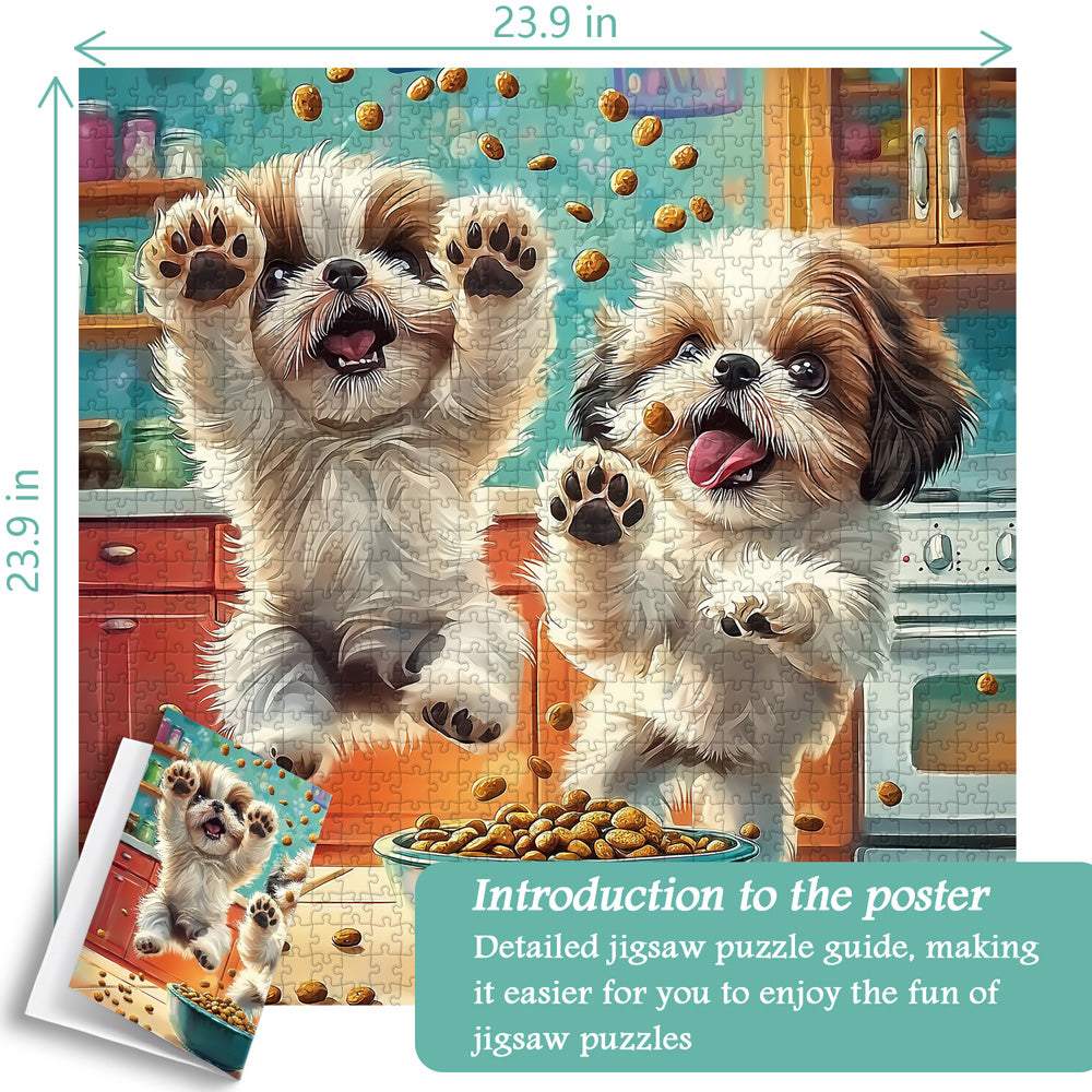 SHIH TZU Snack Time Punti puzzle 1000 pezzi