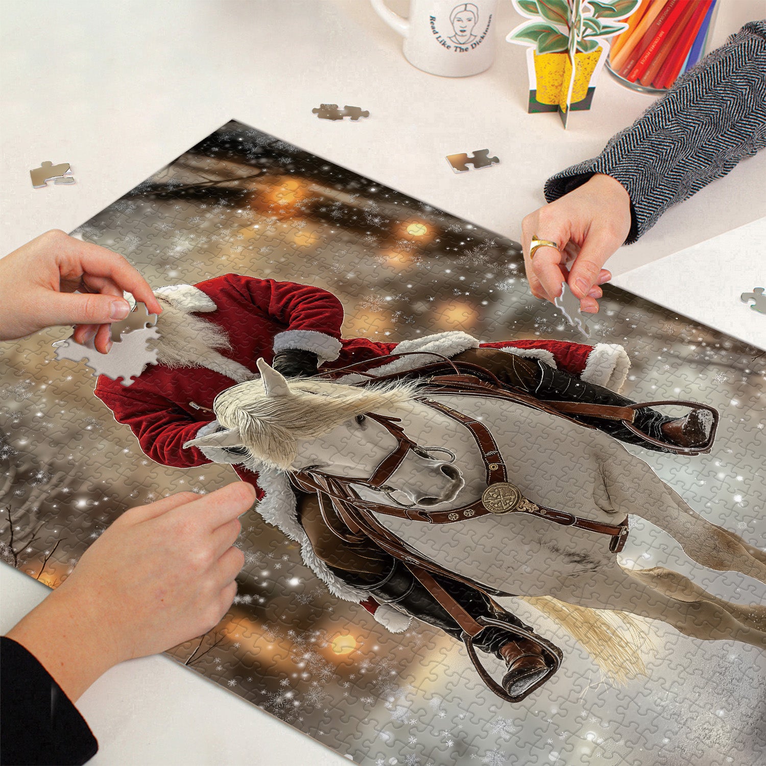 Santa Gallop Jigsaw Puzzle 1000 piezas
