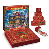 Calendario avventato invernale invernale invernale puzzle 1000 pezzi