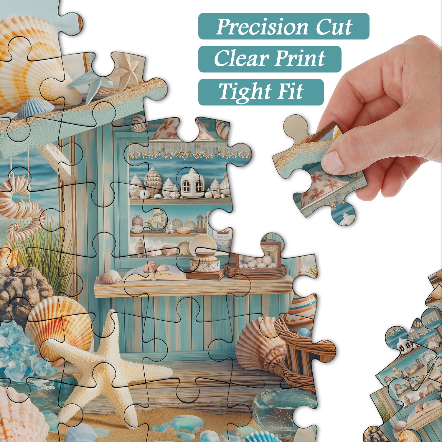 Seaside Shell Shop puzzle puzzle 1000 pezzi