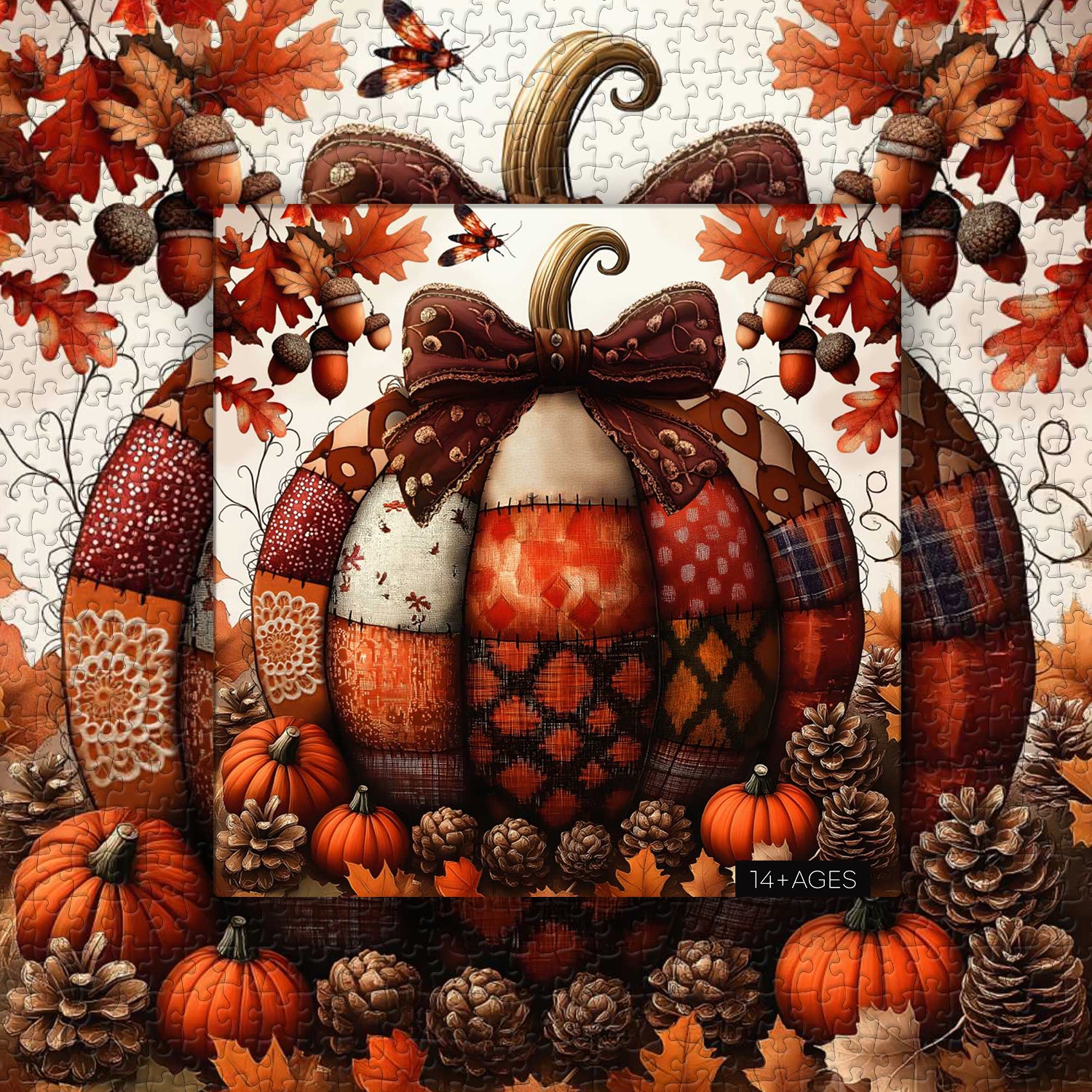 Patchwork Pumpkin puzzle puzzle 1000 pezzi