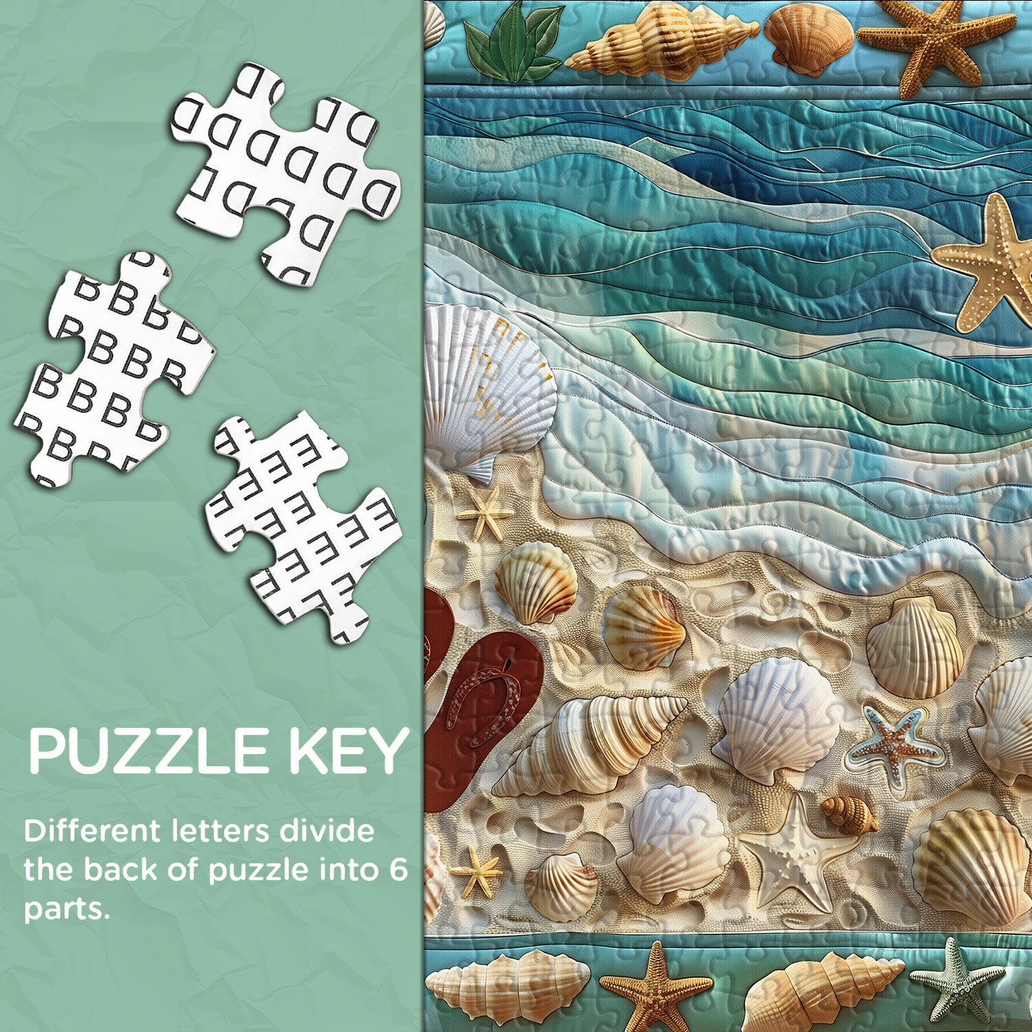 Pun puzzle 1000 pezzi da puzzle spiaggia di mare 1000 pezzi